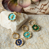 LAPIS LAZULI LUNE EARRINGS