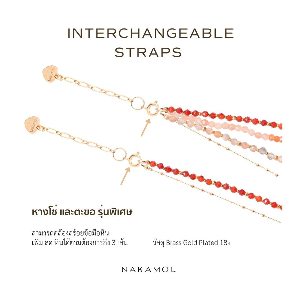 SUNSTONE - LUCKY CHARM Bracelet