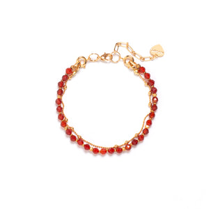 CARNELIAN - LUCKY CHARM Bracelet