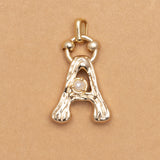 CHARM ALPHABET AND PEARL "A"(SMALL SIZE)