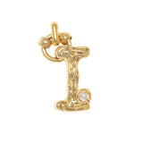 CHARM ALPHABET AND PEARL "I"(SMALL SIZE)