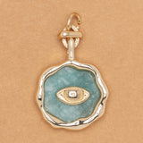 CHARM AMAZONITE LUNE