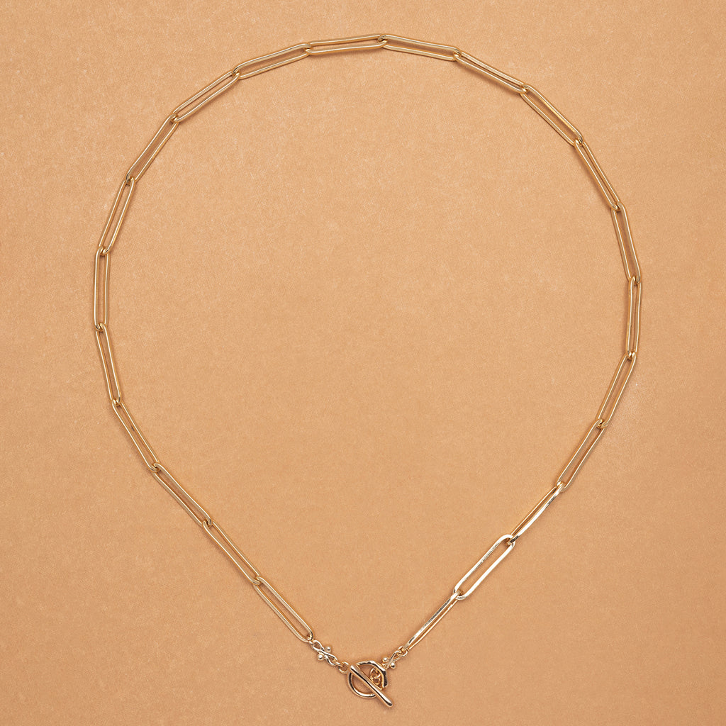 INFINITE CHAIN  LOOP OF GRACE NECKLACE