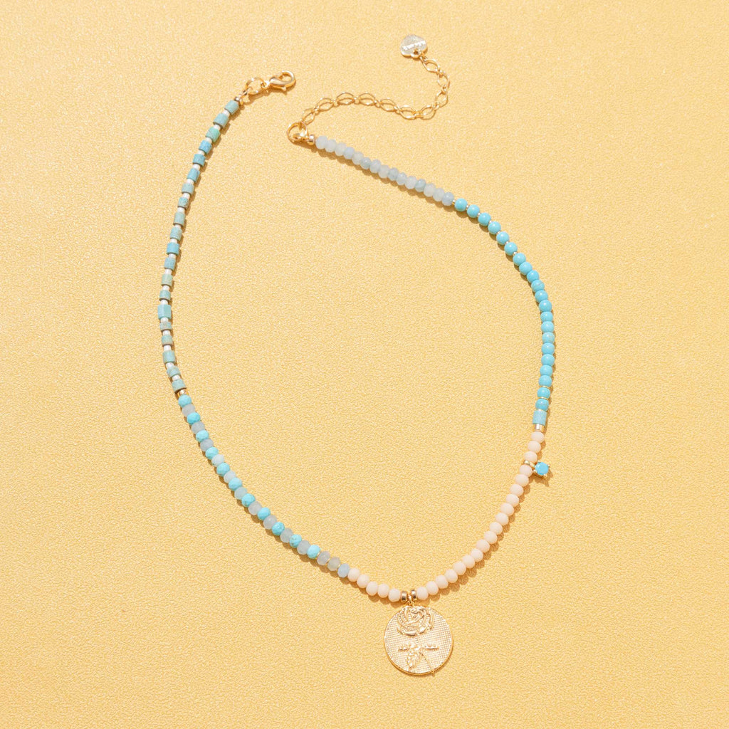 TURQUOISE PENDANT NECKLACE