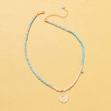 TURQUOISE PENDANT NECKLACE