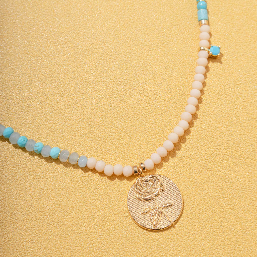 TURQUOISE PENDANT NECKLACE