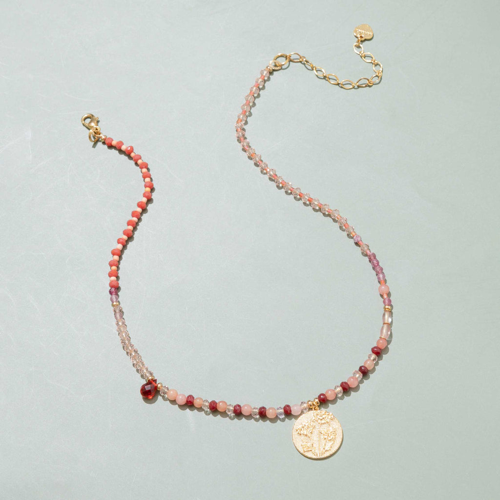 RUBY PENDANT NECKLACE