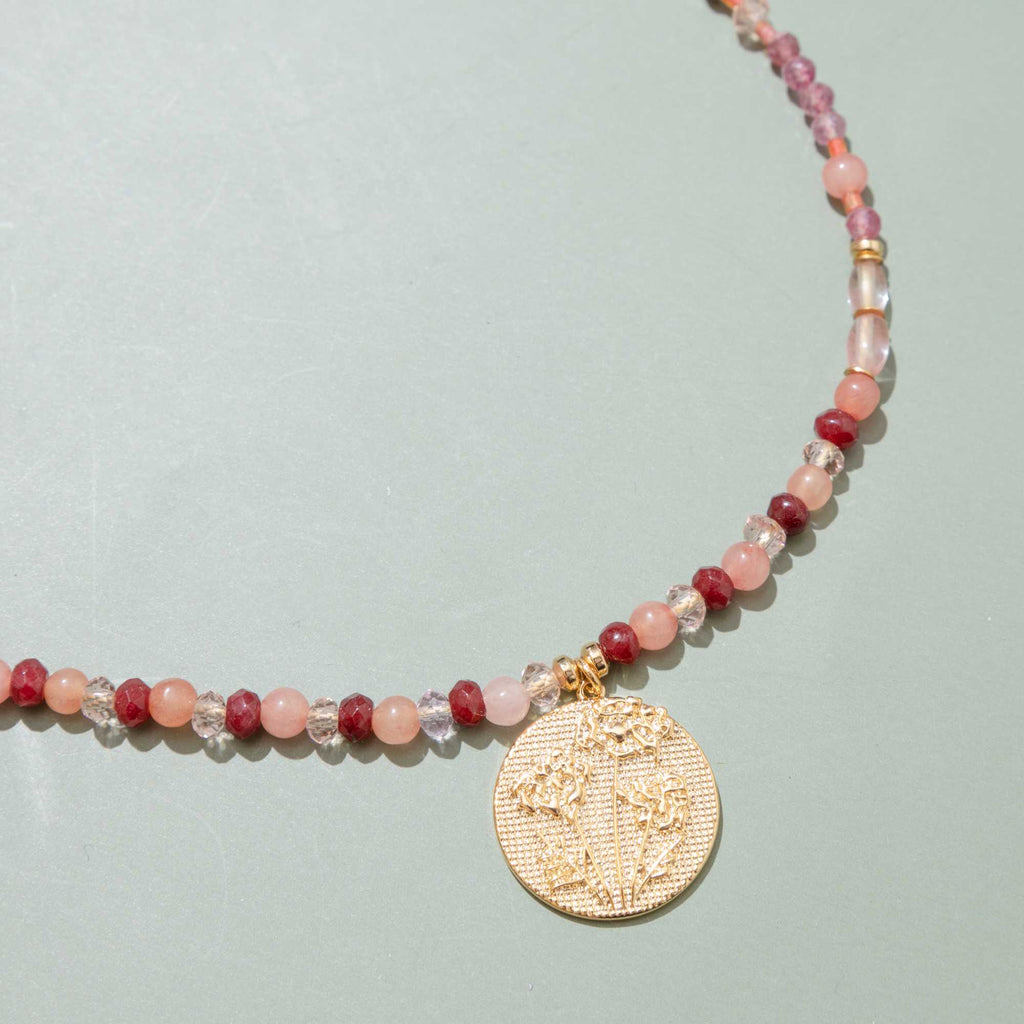 RUBY PENDANT NECKLACE