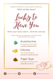INITIAL - LUCKY TO HAVE YOU KEYCHAIN