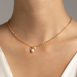 PEARL BIRTHSTONE PENDANT NECKLACE