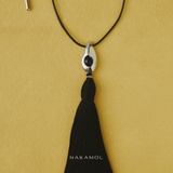 NOIR ÉCLIPSE TASSEL NECKLACE (PRE-ORDER TAKES 30 DAYS)