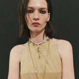 EMERALD CHARM NECKLACE