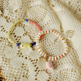 LEMON CHERRY STRETCHY BRACELET