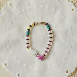 FISH STAR CHUNKY STRETCH BRACELET