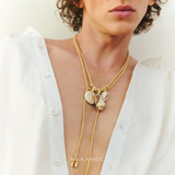 SEASHORE TRIO CHARM NECKLACE (PRE-ORDER TAKES 15 DAYS)