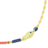 LEMON CHERRY BEADED NECKLACE