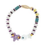 FISH STAR CHUNKY STRETCH BRACELET