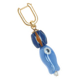 BLUE FISH DROP EARRINGS