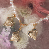 WHITE PEARL WAVE NECKLACE