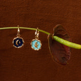 LAPIS LAZULI LUNE EARRINGS