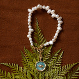 WHITE PEARL WAVE BRACELET