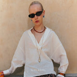 OCEANIC TEAR NECKLACE (PRE-ORDER TAKES 15 DAYS)