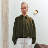 IVORY PETAL DROP EARRINGS (PRE-ORDER TAKES 15 DAYS)