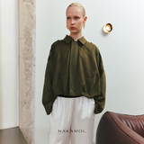 IVORY PETAL DROP EARRINGS (PRE-ORDER TAKES 15 DAYS)