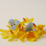 BLUE BLOOM EARRINGS (PRE-ORDER TAKES 15 DAYS)