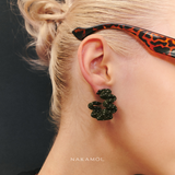 DARK SEA ROPE EARRINGS