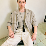 NOIR ÉCLIPSE TASSEL NECKLACE (PRE-ORDER TAKES 30 DAYS)