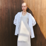 PURE WHITE ARCH NECKLACE (PRE-ORDER TAKES 15 DAYS)