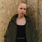 CREAMY MARBLE STUDS DROP EARRINGS (PRE-ORDER TAKES 15 DAYS)