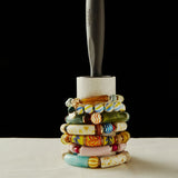 INDONESIAN BEADS YELLOW QUARTZ BRACELET