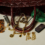 GOLD LUCKY CHARM NECKLACE