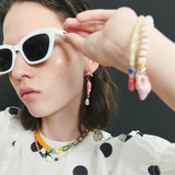 LEMON CHERRY STRETCHY BRACELET