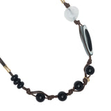 SIENA REAL PEARL AND LABRADORITE WAISTBAND