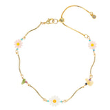 PINK MIX FLORAL BRACELET