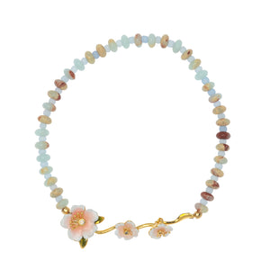 BLUE SHOUSHAN BLOOM BRACELET (PRE-ORDER TAKES 15 DAYS)