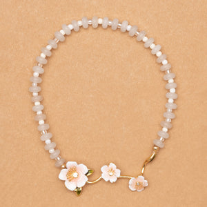 MOON STONE BLOOM BRACELET (PRE-ORDER TAKES 15 DAYS)