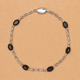 Black Agate Coastal Breeze Bracelet