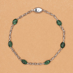 Malachite Coastal Breeze Bracelet