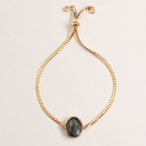 BLACK AGATE BRACELET