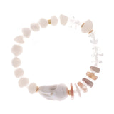 WHITE MIX CRYSTAL BRACELET