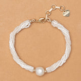 WHITE OCEÁ PEARL BRACELET (PRE-ORDER TAKES 15 DAYS)