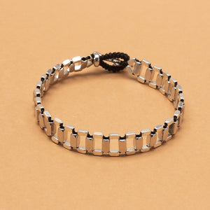Metal Beads Harbor Net Bracelet