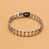 Metal Beads Harbor Net Bracelet