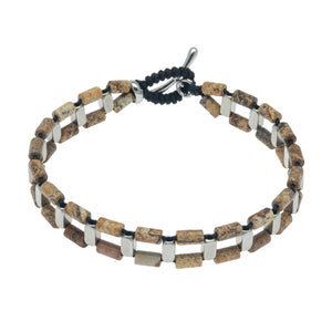 Picture Jasper Harbor Net Bracelet