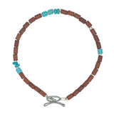 Sandy Coast Beads & Turquoise Bracelet