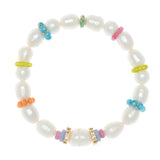 MOMMYS & ME PEARL STRETCHY BRACELET